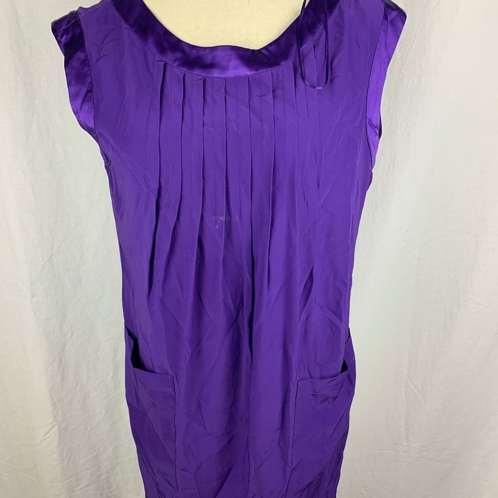 Ali Ro silk purple dress